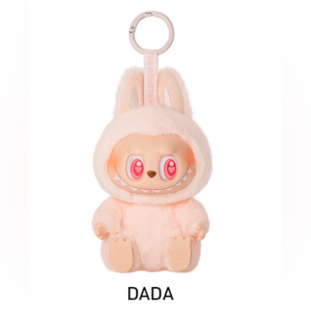 Ada Plush Bunny Character Key Holder - Peach Pink